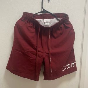 Men’s Calvin Klein Logo Swim/Board Trunks